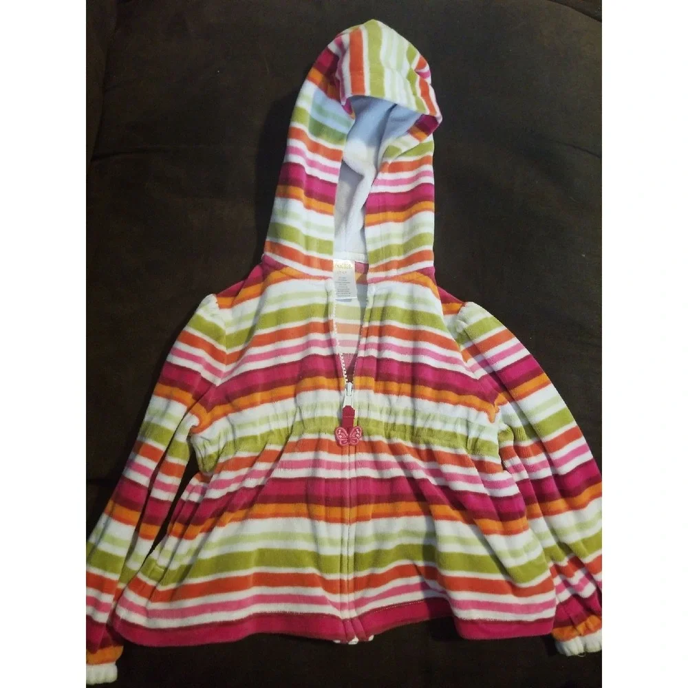 Gymboree butterfly girl‎ jacket 2t 3t